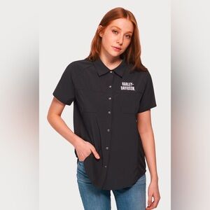 Harley Davidson Women's Pivot Performance Shirt with Coolcore Technology
